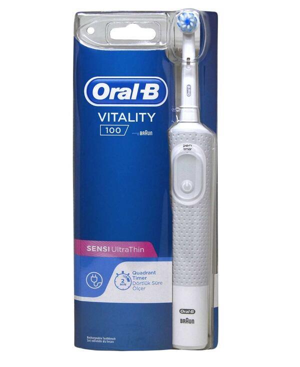 Oral-B Power Fırça  D 100 Cls-Beyaz Sensitive Ut