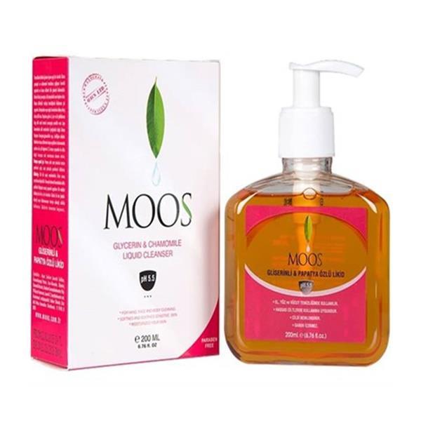 Moos Gliserinli Papatya Özlü Likid 200 ml Temizleme Jeli