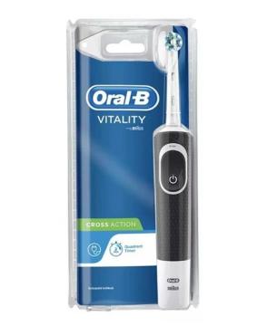 Oral-B Şarjlı Fırça Vitality D100 Black Cross Action