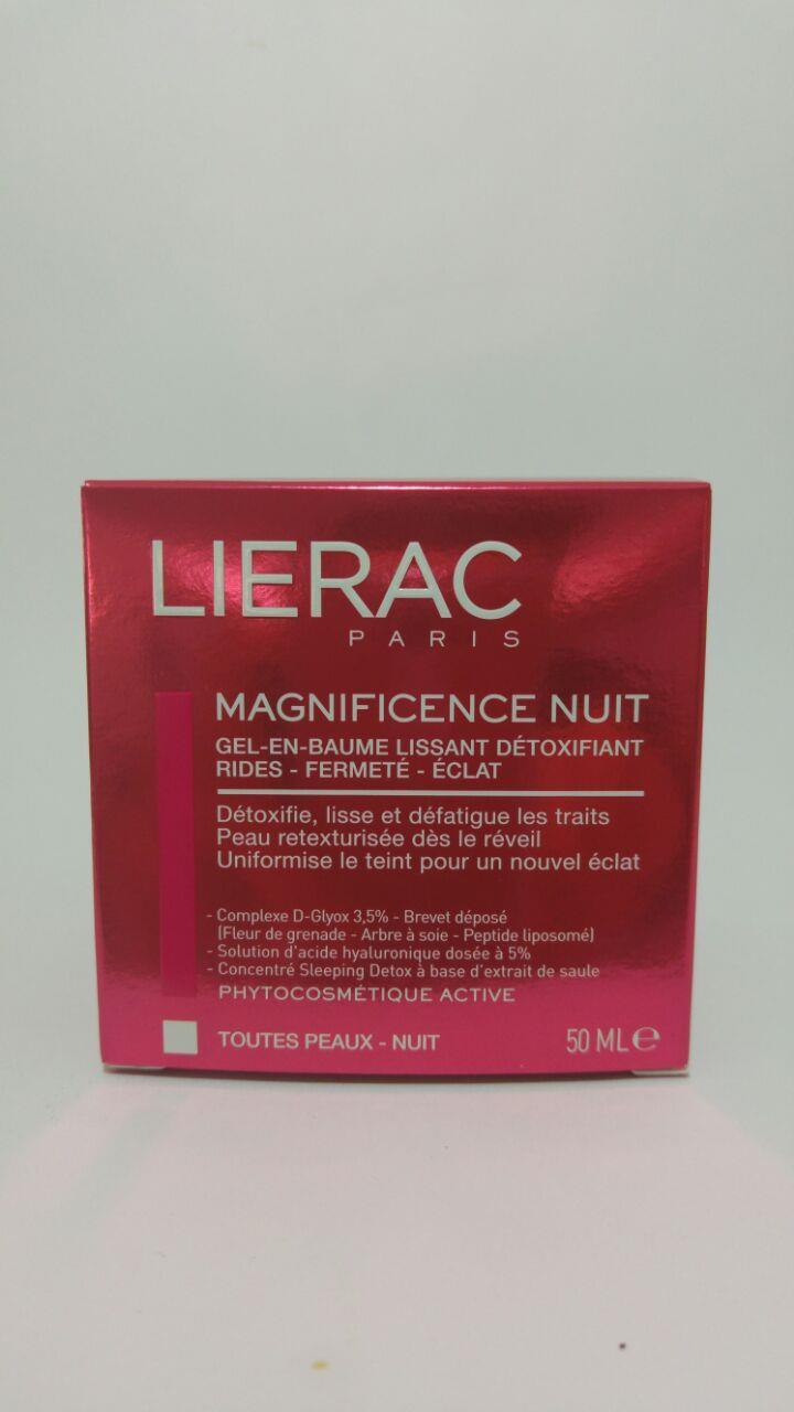 Lierac Magnificence Nuit Gel-En Baume Eclat 50 ml Nemlendirici Gece Kremi