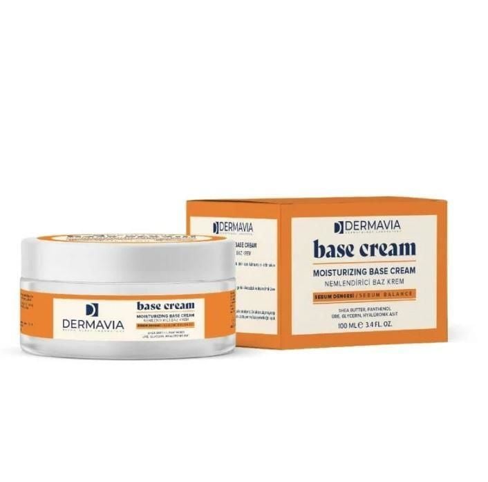 Dermavia Base Cream Nemlendirici Baz Krem 100ml