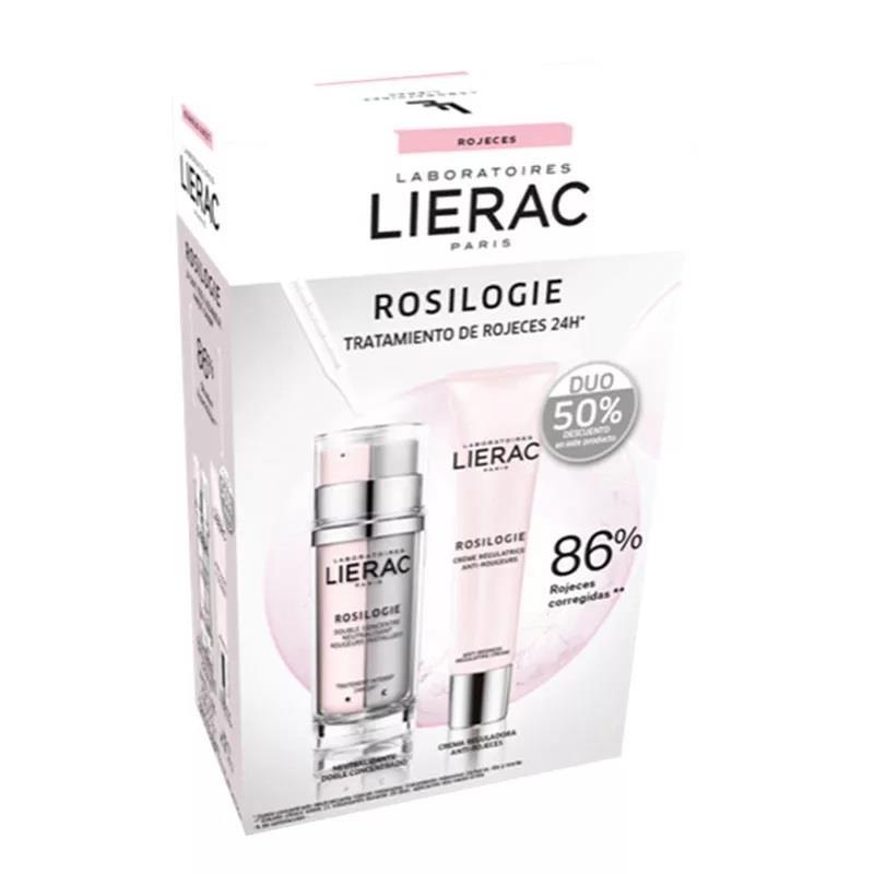 Lierac Rosilogie Gece ve Gündüz Kontresi 30 ml + Hassas Cilt Krem 40 ml