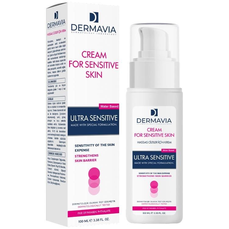 Dermavia Hassas Ciltler İçin Krem 100 Ml