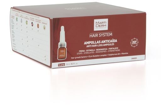 Martiderm Anti Hair - Loss Ampoules 14 Ampul