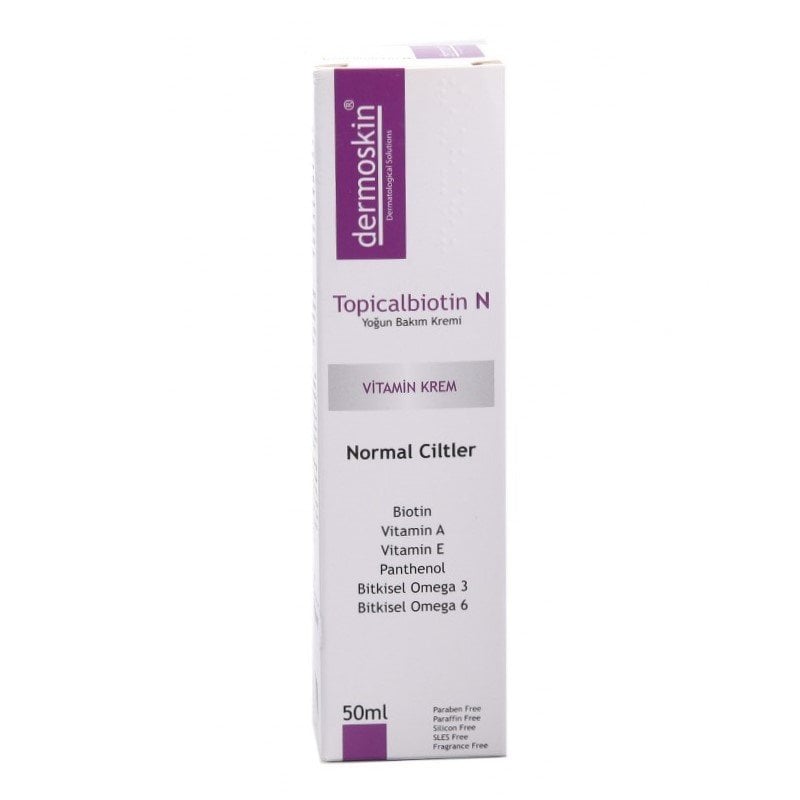 Dermoskin Topicalbiotin N 50 ml Normal Cilt Nemlendirici