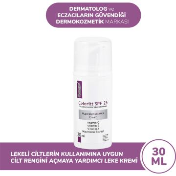 Dermoskin Celeritt Spf 25 30 ml Leke Kremi