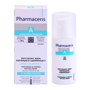 Pharmaceris A Sensi Relastine E Tightening Firming Peptide Cream SPF 20Hassas Cilt Nemlendiricisi 50 ml