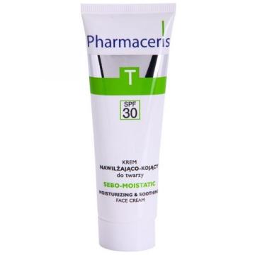 Pharmaceris T Sebo- Moistatic Moisturizing Soothing SPF30 Akneli Ciltler Güneş Kremi 50 ml