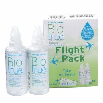 Bio true 60ml + 60ml Lens Solüsyonu (FLİGHT PACT)