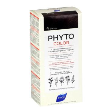 Phyto Color 4 Kestane Bitkisel Saç Boyası (YENİ AMBALAJ)