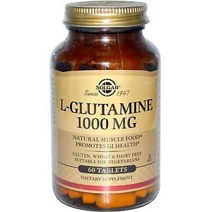 Solgar L-Glutamine 1000 mg 60 Tablet SKT 05/2021