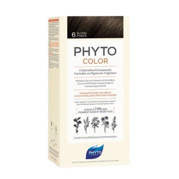 Phyto Color 6 Koyu Kumral Bitkisel Saç Boyası (YENİ AMBALAJ)