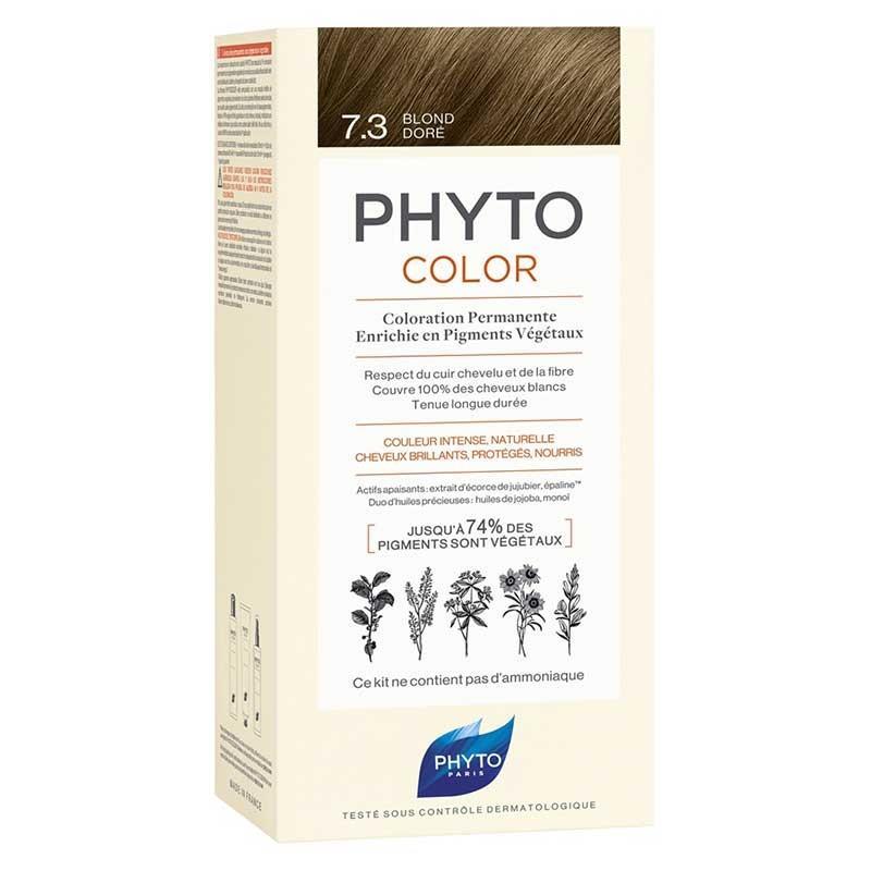 Phyto Color 7.3 Kumral Dore Bitkisel Saç Boyası (YENİ AMBALAJ)