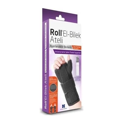 Roll Baş Parmak Destekli Ayarlanabilir El - Bilek Ateli