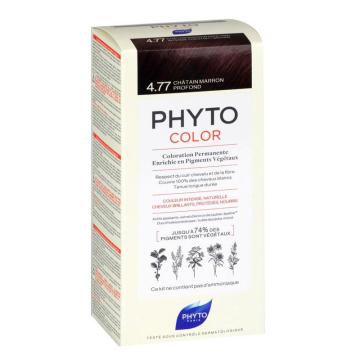 Phyto Color 4.77 Yoğun Kestane Bakır Bitkisel Saç Boyası (YENİ AMBALAJ)