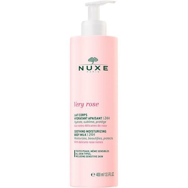 Nuxe Very rose Soothing Moisturising Body Milk 400ml