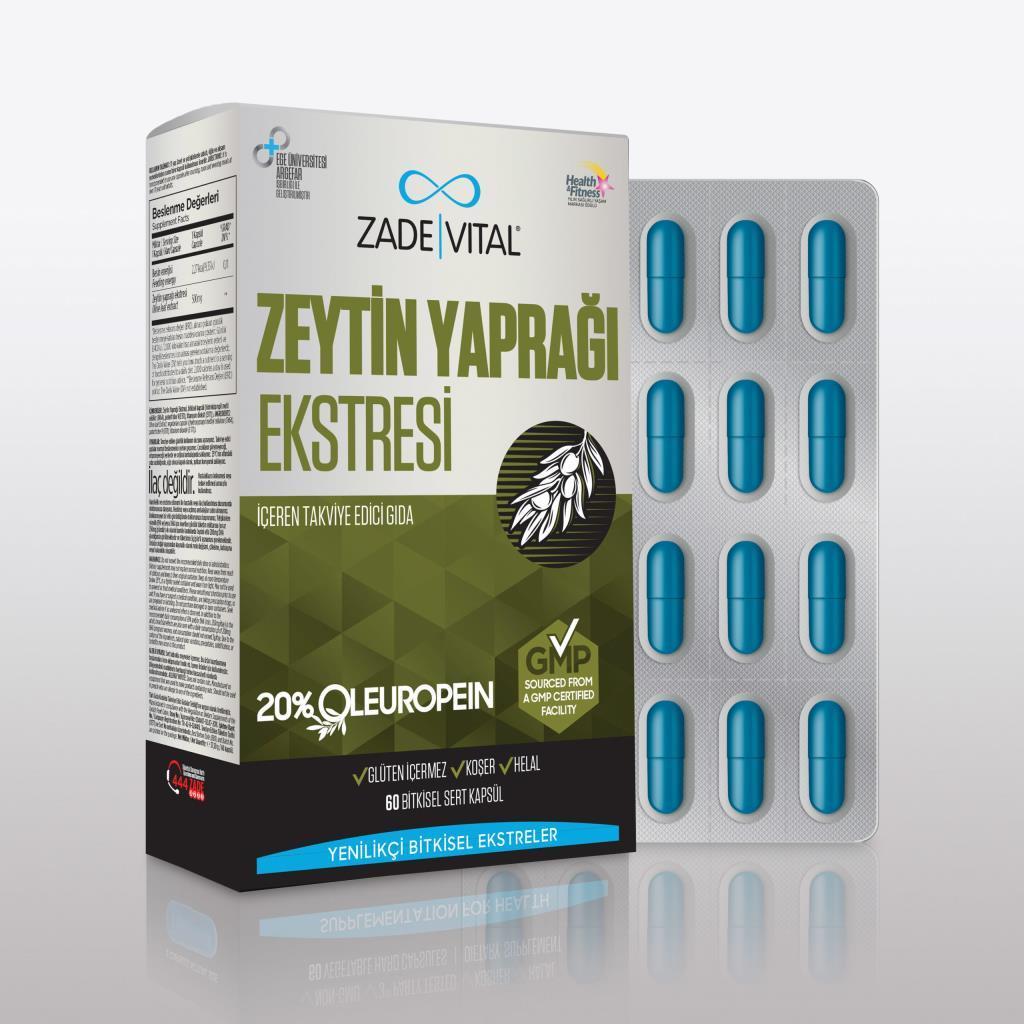 Zade Vital Zeytin Yaprağı Ekstresi  Takviye Edici Gıda