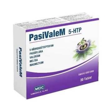 MDC Pasivalem 5-HTP Takviye Edici Gıda 30 Tablet