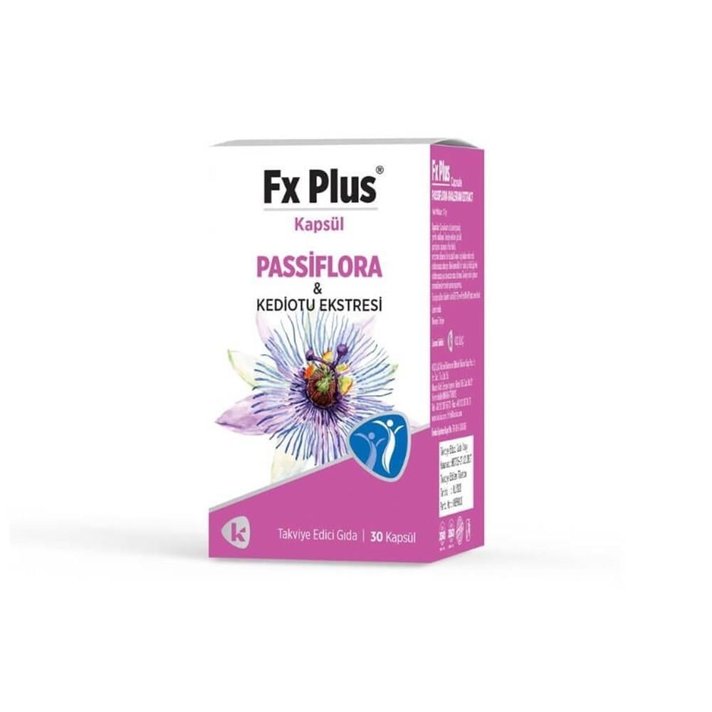 Fx Plus Passıflora Valerian Extract 30 Capsule