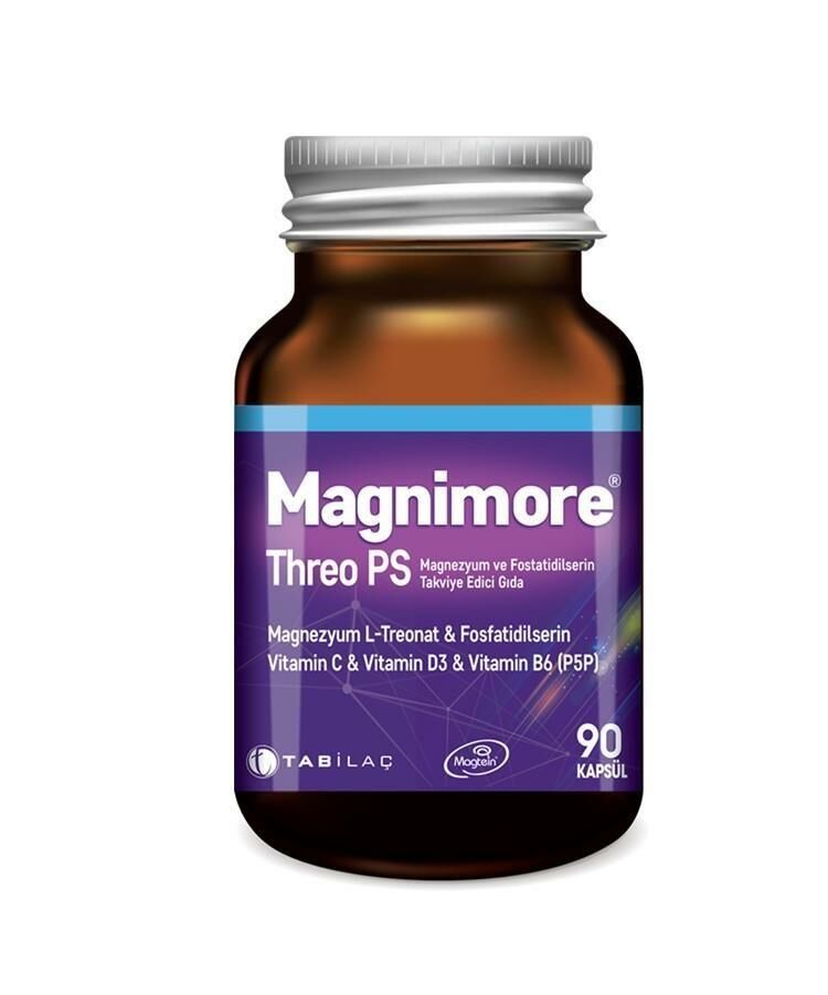 Magnimore Threo PS Takviye Edici Gıda 90 Kapsül