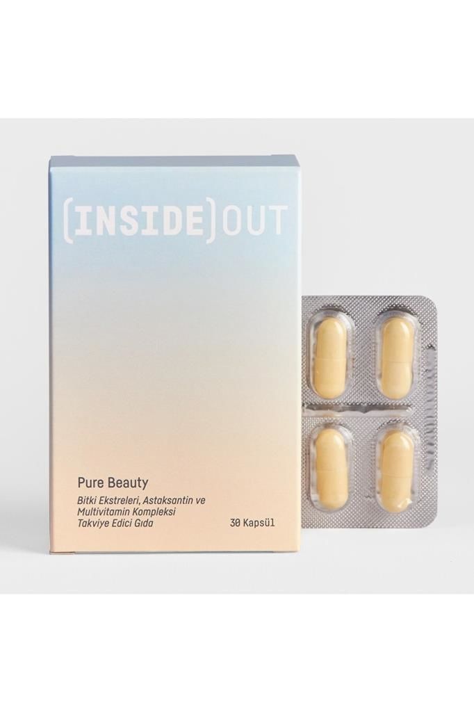 InsideOut Pure Beauty Takviye Edici Gıda 30 Kapsül