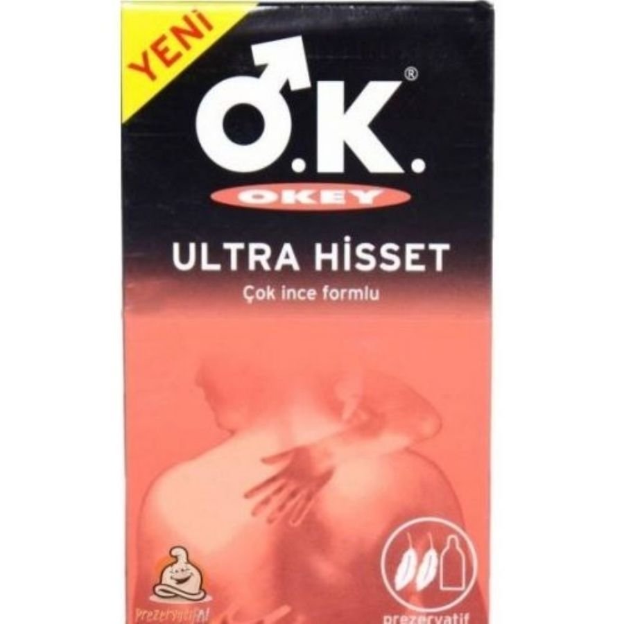 Okey Ultra Hisset Prezervatif 10'lu