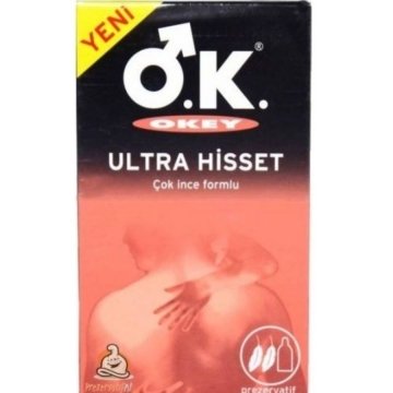 Okey Ultra Hisset Prezervatif 10'lu