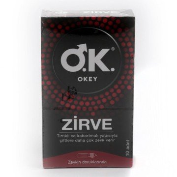 Okey Zirve Prezervatif 10'lu
