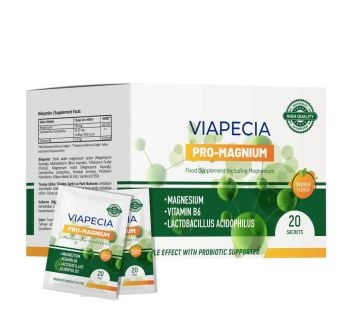 Viapecia Pro-Magnium Magnezyum İçeren Takviye Edici Gıda 20 Saşe