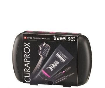 Curaprox Black is White Travel Set