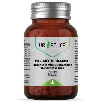 VeNatura Probiotic Transit Probiyotik Mikroorganizma 30 Kapsül