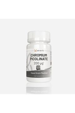 Haver Chromium Picolinate 200 mcg Takviye Edici Gıda 120 Tablet