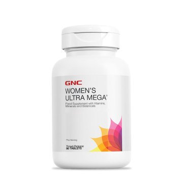GNC Womens Ultra Mega 90 Vitamin Tablet SKT: 08/2019
