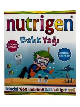 Nutrigen Balık Yağı Şurubu 200 ML İkili Paket