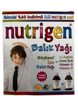 Nutrigen Balık Yağı Şurubu 200 ML İkili Paket