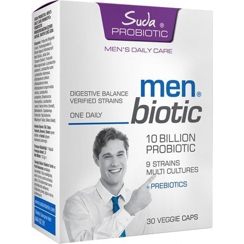 Suda Vitamin Probiotics For Mens 30 Kapsül