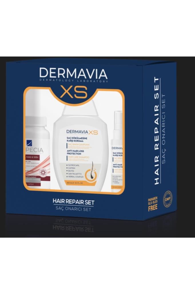 Dermavia XS Saç Onarıcı Set