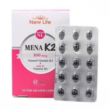 New Life Mena K2 30 Kapsül