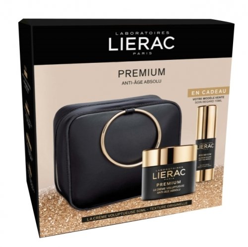 Lierac Premium Voluptueuse 50 ml Premium Eye Care 15 ml HEDİYE (Çantalı)