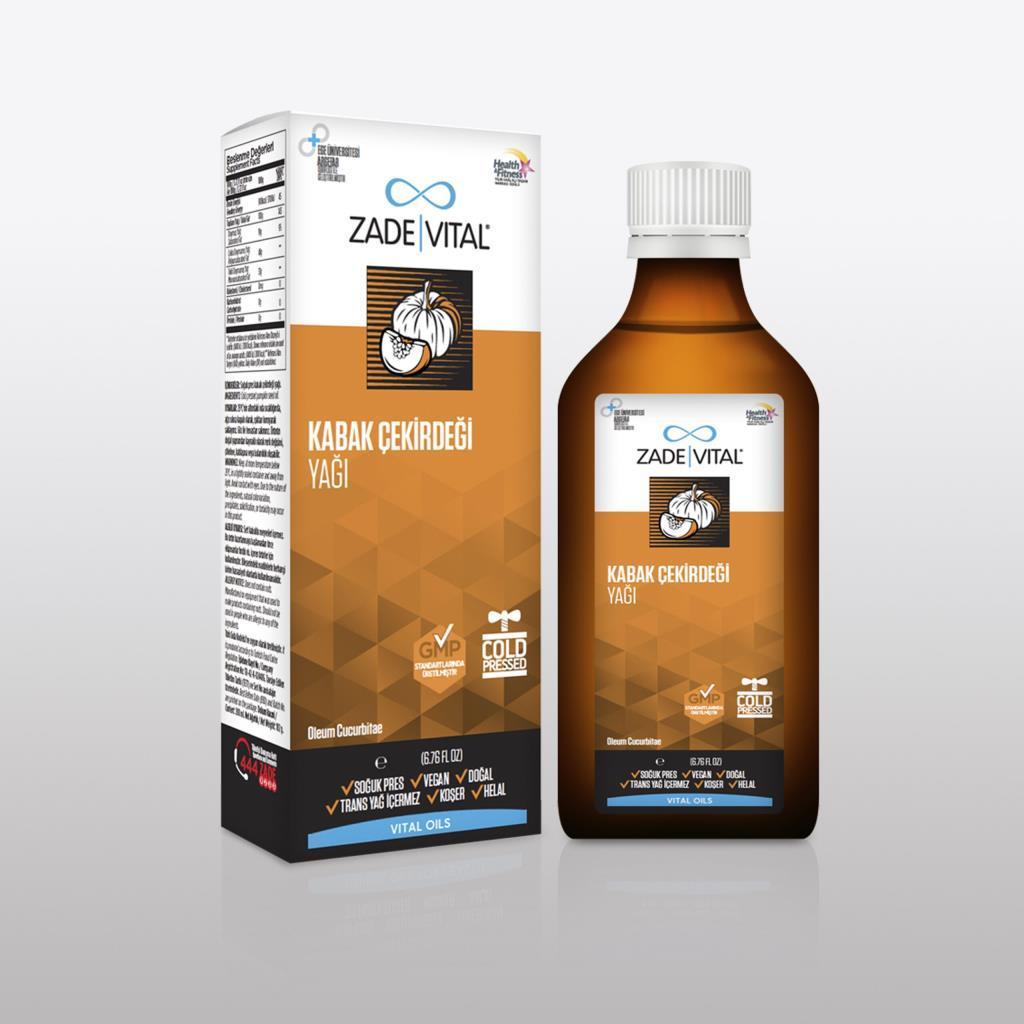 Zade Vital Kabak Çekirdeği Yağı 150 ml