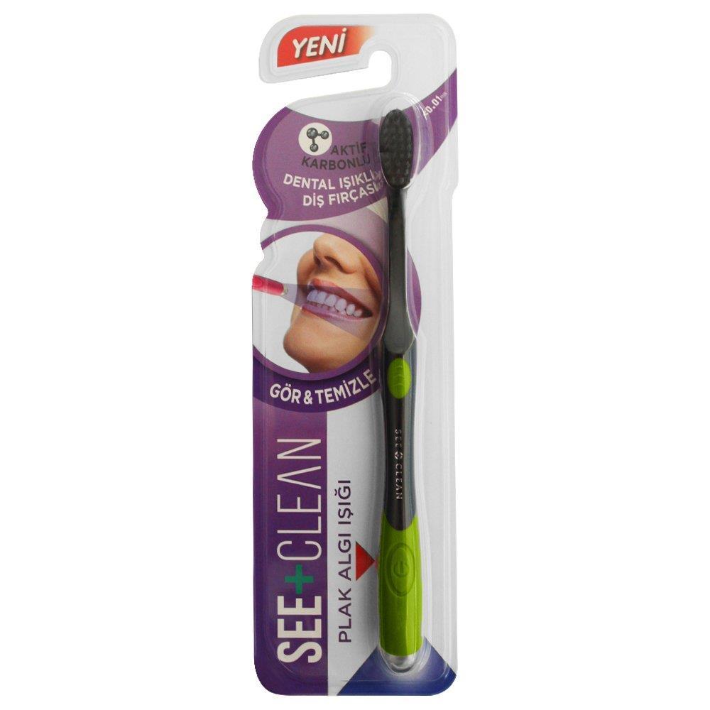See Plus Clean Plak Karşıtı Işıklı Diş Fırçası Yeşil