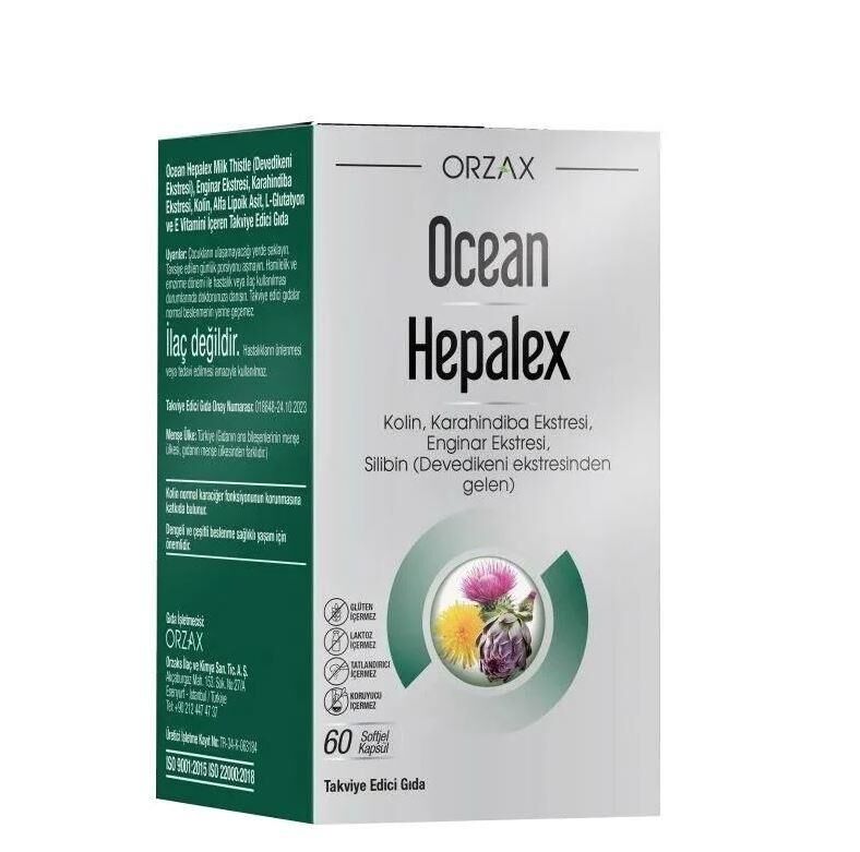 Ocean Hepalex 60 Yumuşak Kapsül