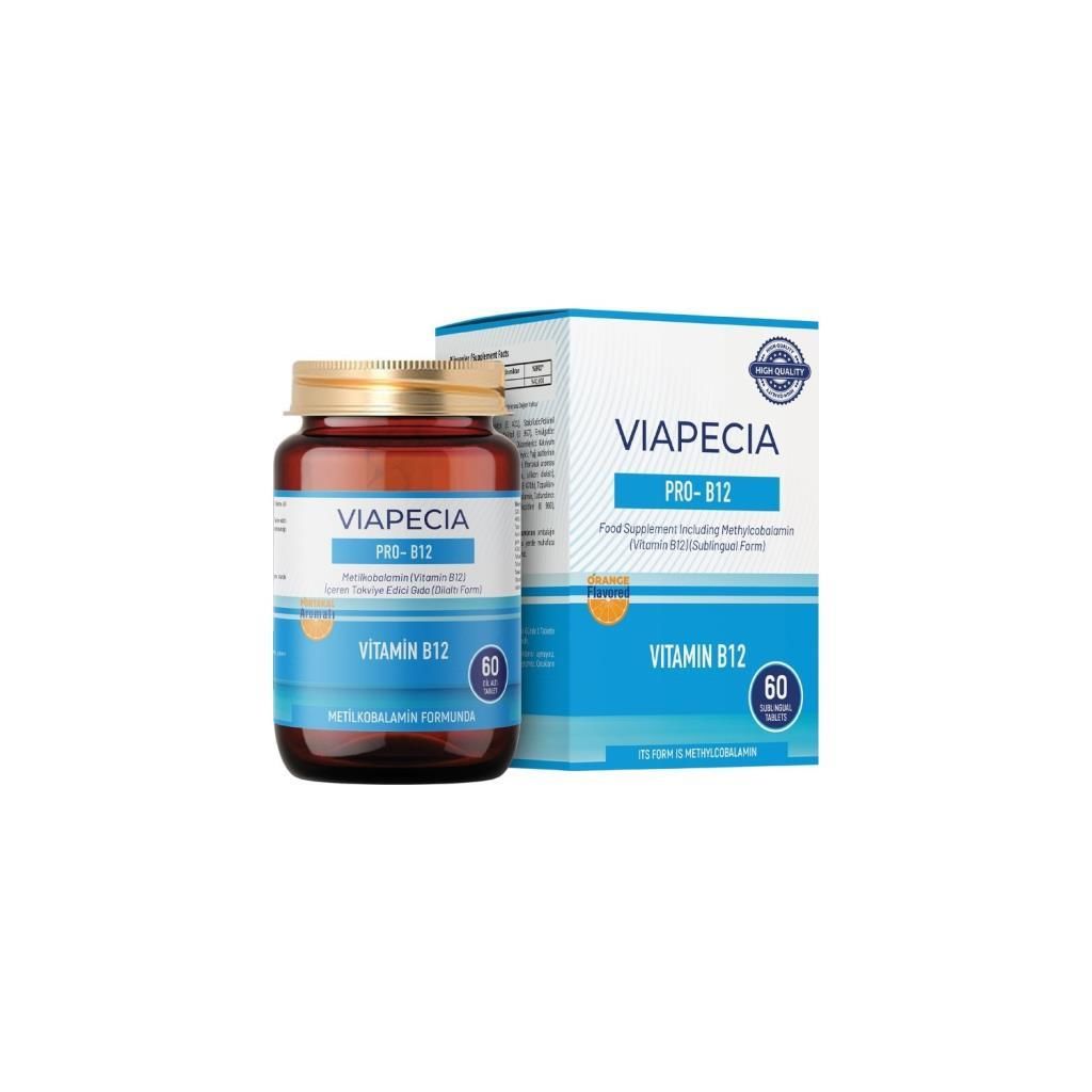 Viapecia Pro-B12 Takviye Edici Gıda 60 Tablet