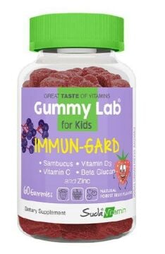 Suda Vitamin Gummy Lab Immun-Gard Cocuklar Icin 60 Gummies