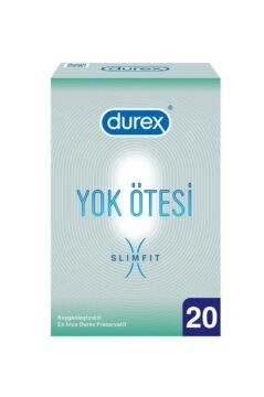 Durex Yok Ötesi Slim Fit Prezervatif 20'li