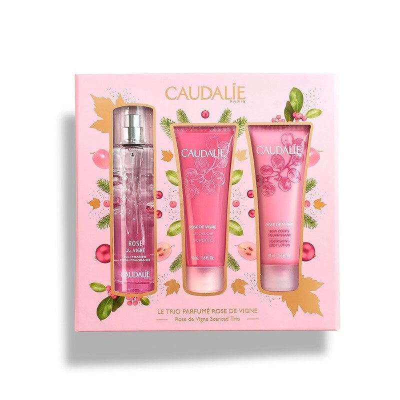 Caudalie Rose De Vigne Set (Parfüm + Duş Jeli + Vücut Losyonu)