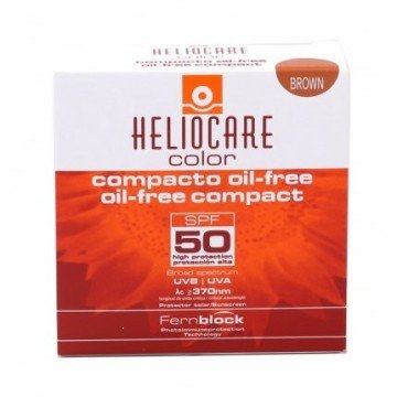Heliocare Compact Oil Free Brown SPF50 Yağsız Kompakt Esmer Ten 10gr