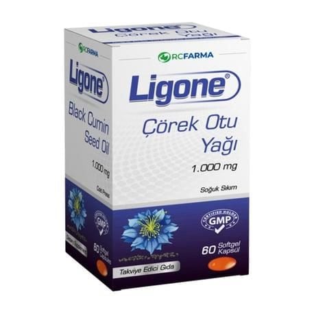 Ligone Çörek Otu Yağı 60 Softgel Kapsül