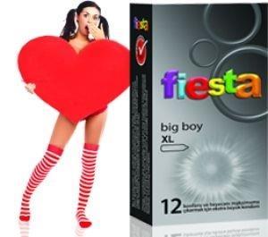 Fiesta Big Boy Prezervatif 12 Adet