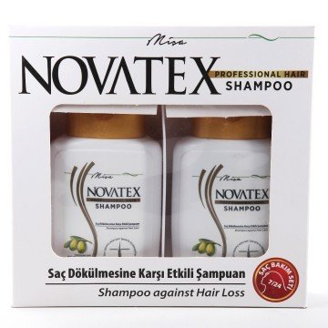 Novatex Saç Dökülmesine Karşı Zeytinyağı Özlü Şampuan 2 x 400 ml